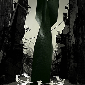 Brian Stauffer - Bomb, Conflict, Destruction, Dystopia, Endurance, Fear, Horror, Innocence, Missile, Society, Struggle, Survival, Tragedy, War