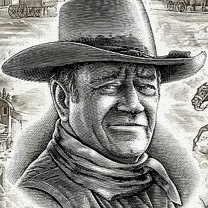 Steven Noble - Historical, Line, Packaging, People, Portrait, Portraiture, Scratch Board, Woodcut