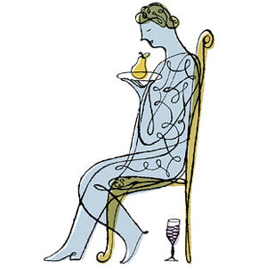 Elvis Swift - Beverage, Brush and Ink, Calligraphy, Editorial, Food, Food/Beverage, Lifestyle, Line, Line with Color, Pen & Ink, People, Romance