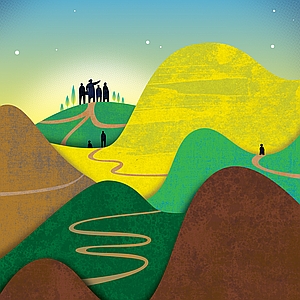 Michael Austin - Achievement, Direction, Education, Forecast, Future, Graduation, Guide, Inspiration, Mentor, Mountaintop, Opportunity, Path, Roads, Student, Teacher