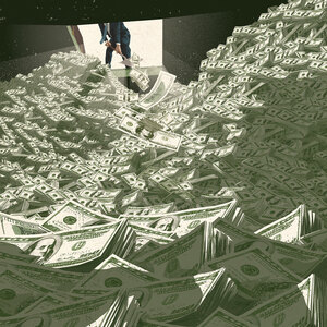 Mark Smith - Annual Reports, Business, Corporate, Editorial, Financial, Investing, Investment, Money, Silkscreen, Textured