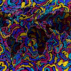 Sam Falconer - Antibiotic, Atlas, Bacteria, Biology, Bugs, Health, Map, Nature, Pandemic, Planet, Research, Resistance, Science, World
