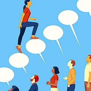 Joey Guidone - Balloon, Communication, Community, Conversation, Dialogue, Empowerment, Evolution, Growth, Language, Listening, Stairs, Steps, Support, Talk, Tip