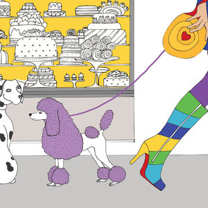 Anna Sutor - Animals, Digital, Editorial, Graphic, Humor, Humorous/Comic, Lifestyle, Line with Color, Narrative, Pop Culture, Whimsical