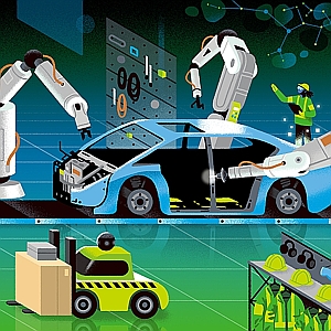 Matt Chinworth - AI, Artificial Intelligence, Assembly Line, Automation, Business, Digital, Future, Industrial, Management, Mechanical, Robot, Technology, Virtual Reality
