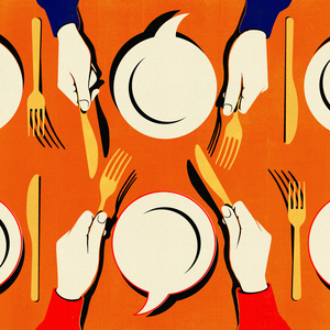 Dan Bejar - Argue, Conversation, Debate, Democrat, Dinner, Discussion, Manners, Plate, Politics, Republican, Speech, Table, Talk, Thanksgiving, Viewpoint